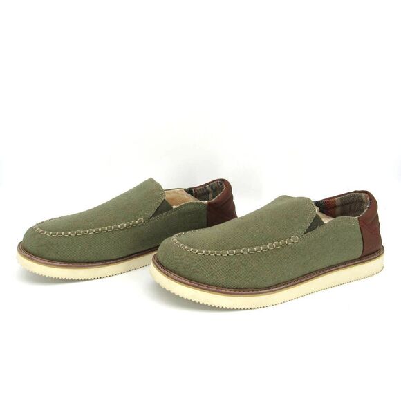 SANUK COZY VIBE LOW MEN\'S SLIPPERS IN STONE GREY SZ 13 main image 6